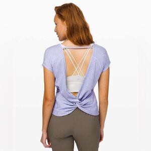 Lululemon Twist Back Tee